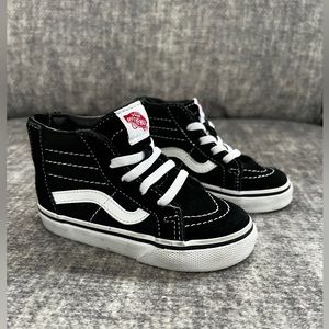 Vans Sk8-Hi Skate Shoe - Baby / Toddler - Black 7C